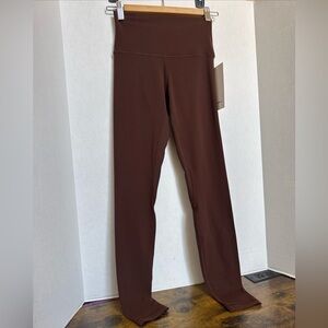 Lululemon Align HR Pant 28” Size 4 Lava Cake Brown  NWT